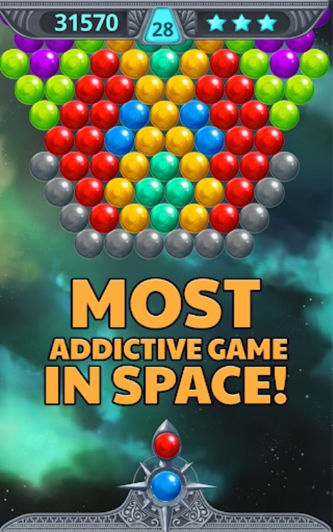 Bubble Shooter Space