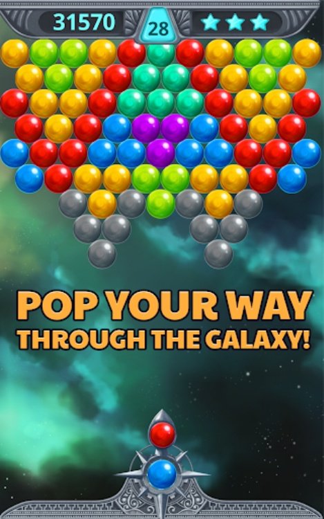 Bubble Shooter Space