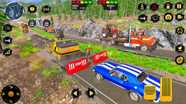 Construction Machine Real JCB