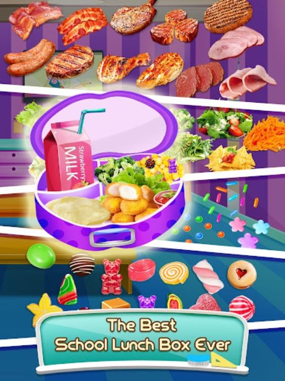 School Lunch Food  Lunch Box