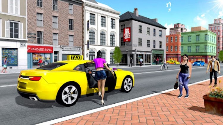 Taxi PicknDrop  2023 年 3D 游戏