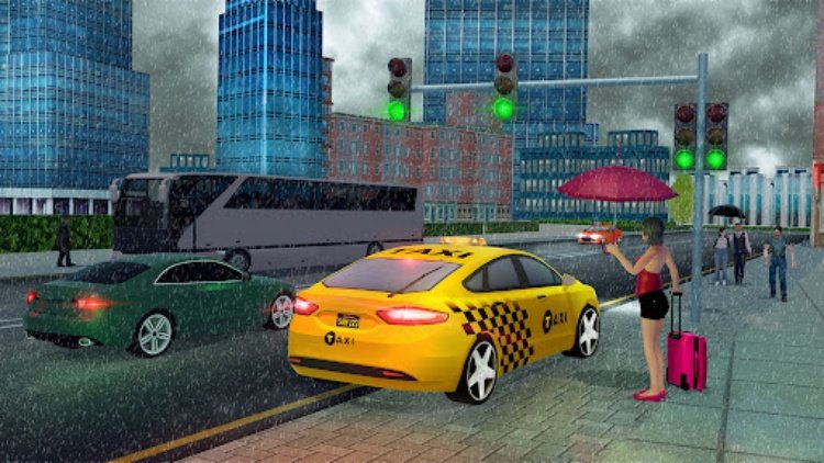 Taxi PicknDrop  2023 年 3D 游戏