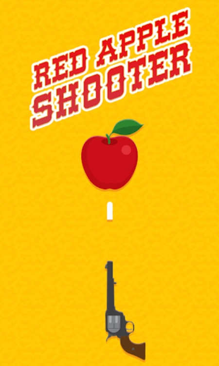 Apple Shooter Game Revolver