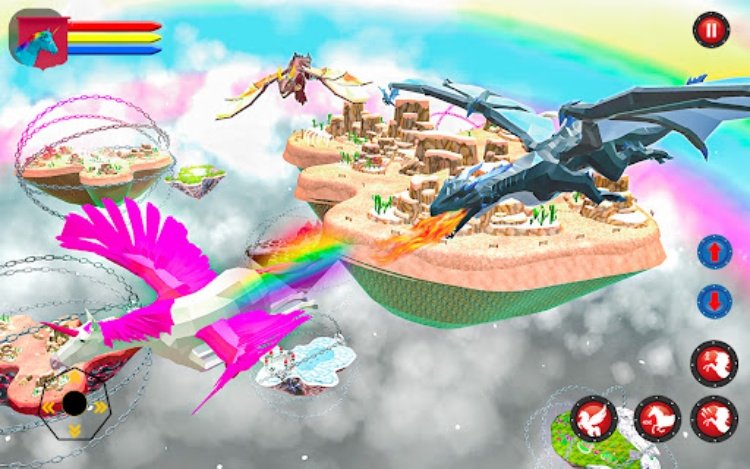 Flying Unicorn Pegasus Games
