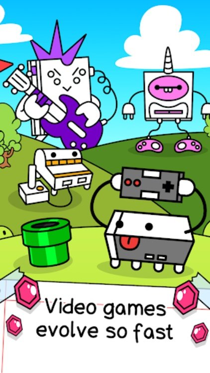 Video Game Evolution: Merge it