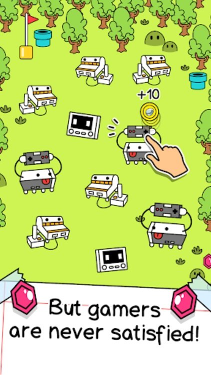 Video Game Evolution: Merge it