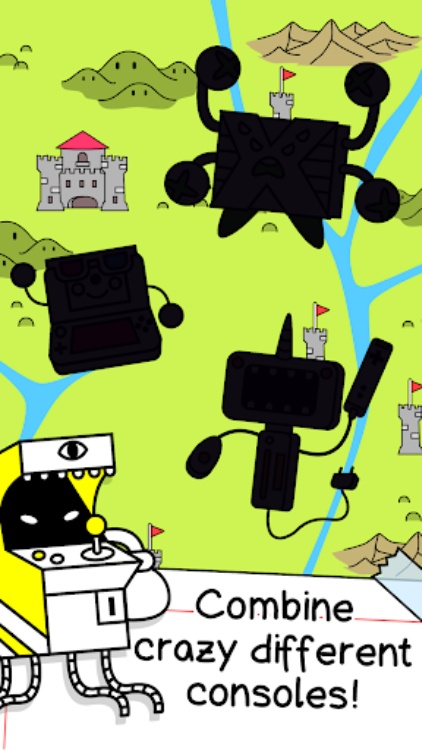 Video Game Evolution: Merge it