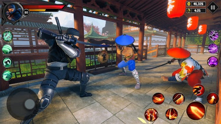 Ninja Fight Shadow Gangster 3D