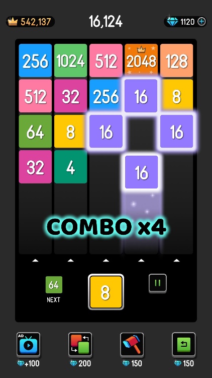 Num Block: 2048 Number Merge