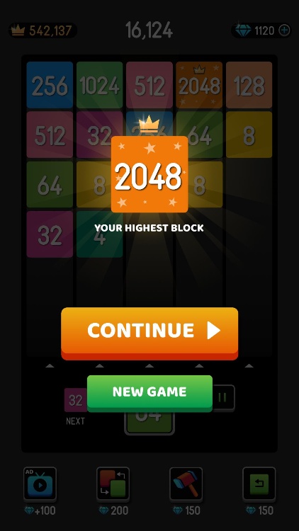 Num Block: 2048 Number Merge