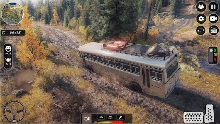 现代巴士驾驶游戏3D