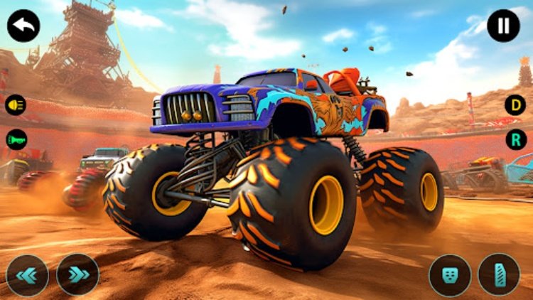 真正的怪物卡车赛车游戏