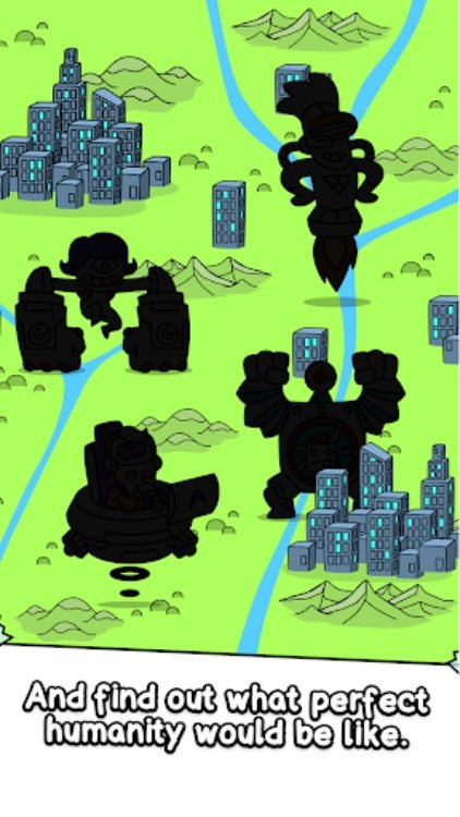 Human Evolution: Merge Game