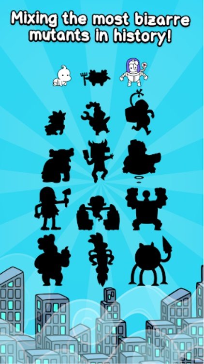 Human Evolution: Merge Game