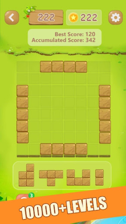 Puzzle Green Blocks