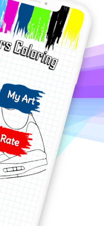 Basketball Shoes Coloring Book