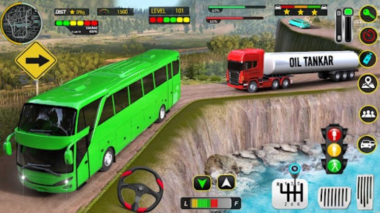 Coach Bus 3D Driving Games