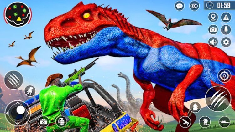 Wild Dinosaur Hunting Game
