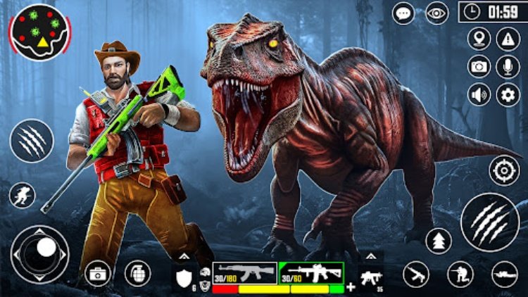 Wild Dinosaur Hunting Game