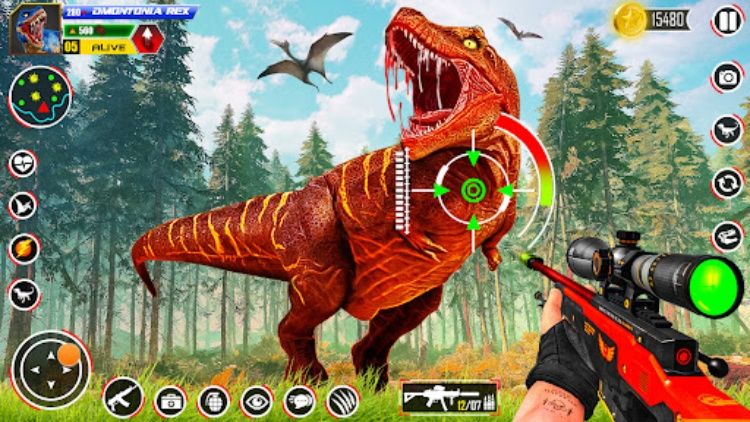 Wild Dinosaur Hunting Game