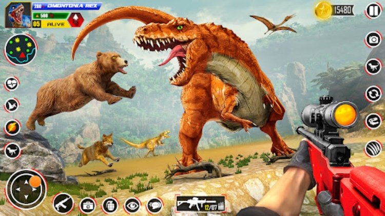 Wild Dinosaur Hunting Game