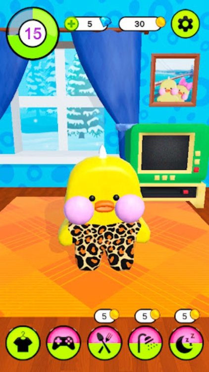 Lalafanfan Duck: Virtual Pet