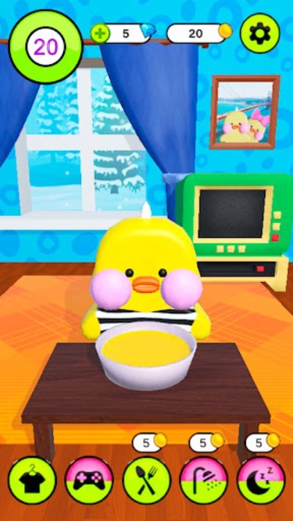 Lalafanfan Duck: Virtual Pet
