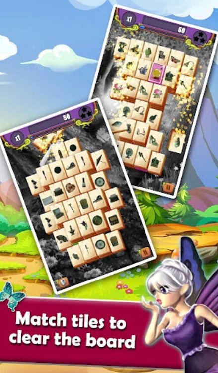 Mahjong Magic: Wood Elves