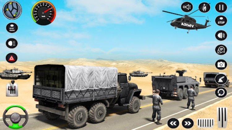 Army Transport Truck Games