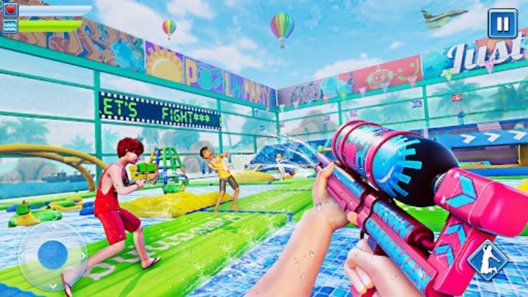水 射击 战斗 竞技场 3d