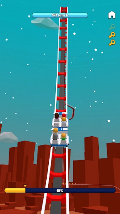 Infinite Coaster  3D Racing