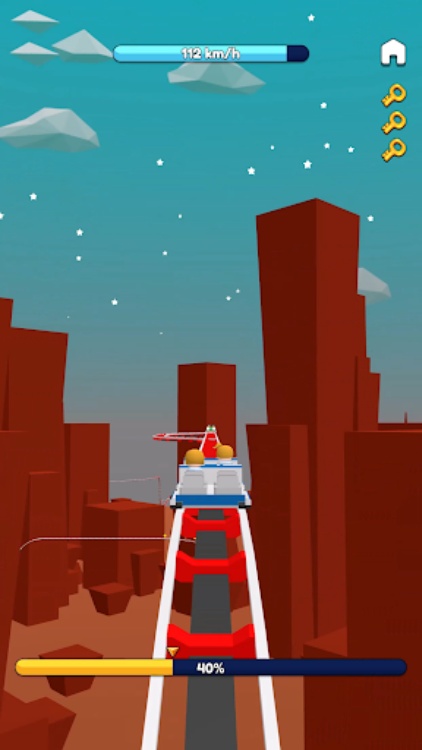 Infinite Coaster  3D Racing