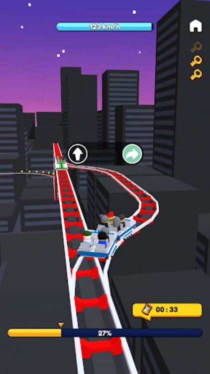 Infinite Coaster  3D Racing