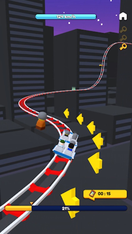 Infinite Coaster  3D Racing