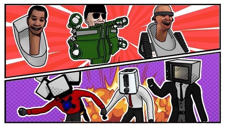 合并蓝色怪物超级英雄