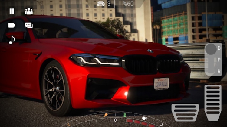 Drive BMW M5 & Parking School