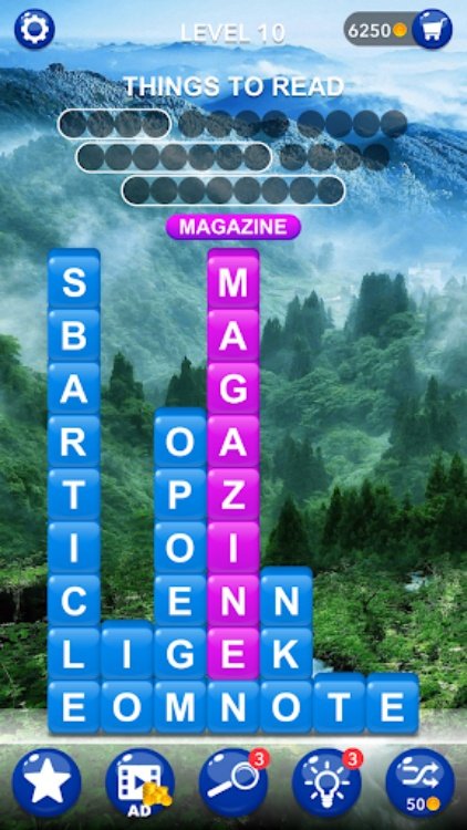 Word Tiles :Hidden Word Search