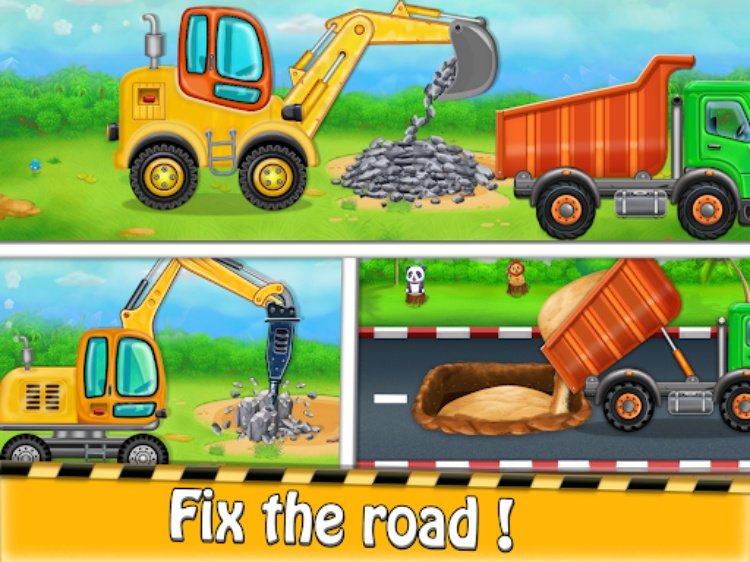 Construction Truck Kids Game