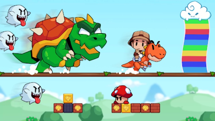 Super Meno  Jungle Platform