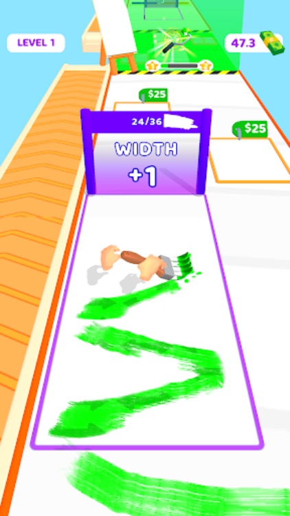 Paint Brush Run