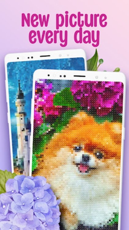 CrossStitch: Coloring Book