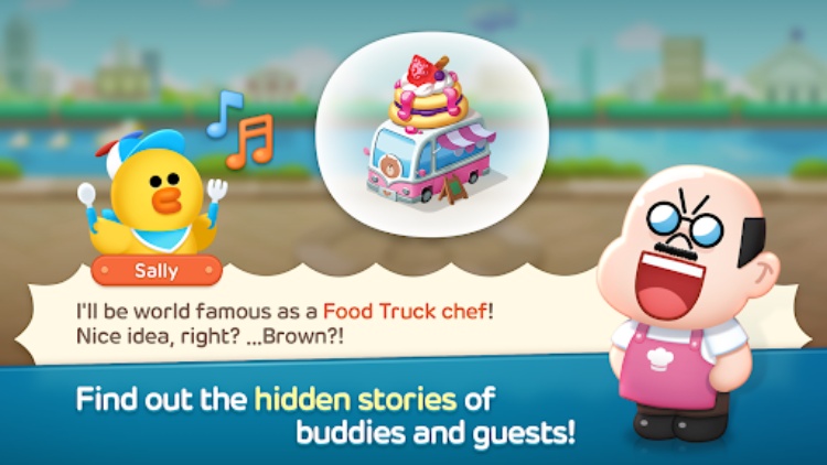 LINE CHEF A cute cooking game!