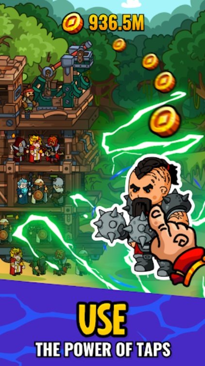 Taplands  idle clicker game
