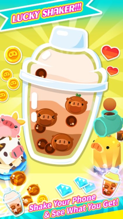 TeaCup Pig'Up: Bubble Tea Game