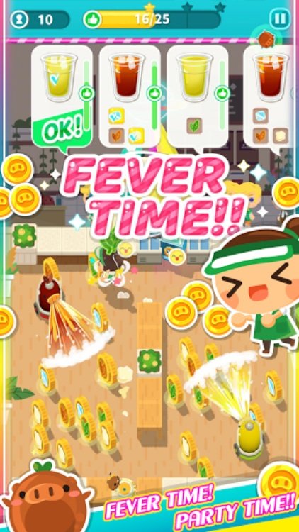 TeaCup Pig'Up: Bubble Tea Game