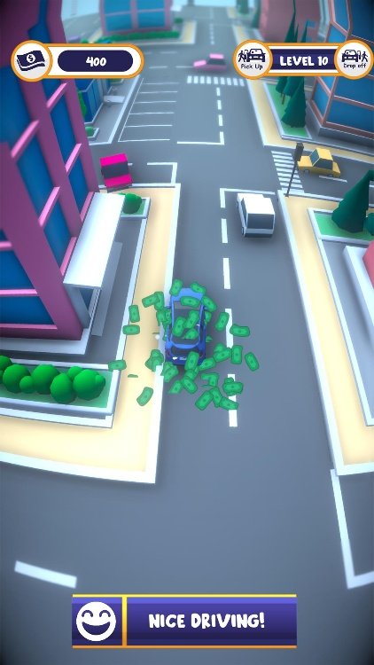 Crazy Taxi Driver Pick Me Up