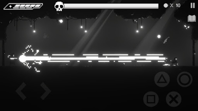 Narrow Dark Cave 2d pixel game