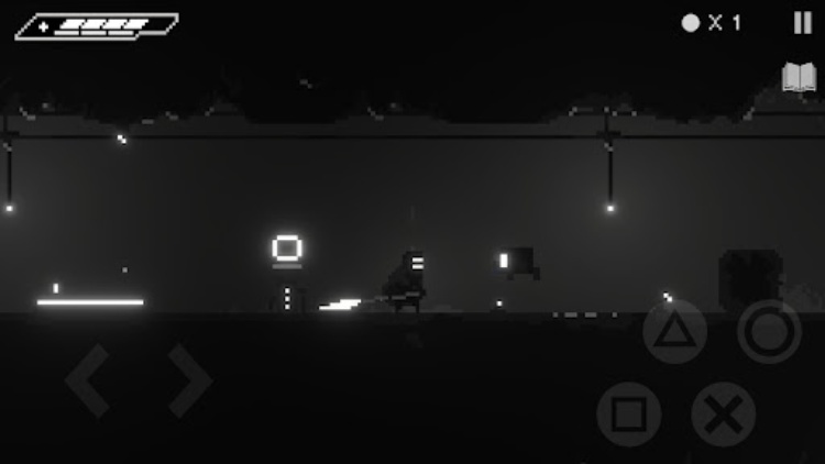 Narrow Dark Cave 2d pixel game