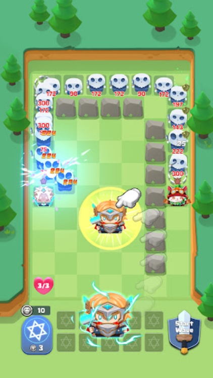 方块保卫者。游戏塔防TD