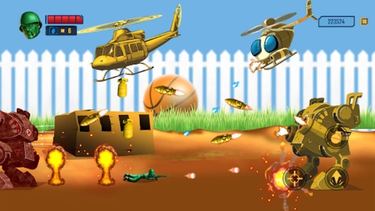 Army men  Terrorist shooting